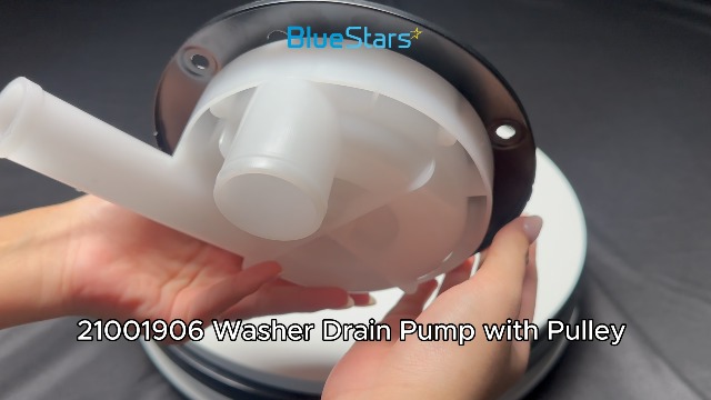 Amazon.com: 35-6780 21001906 Washer Drain Pump with Pulley by