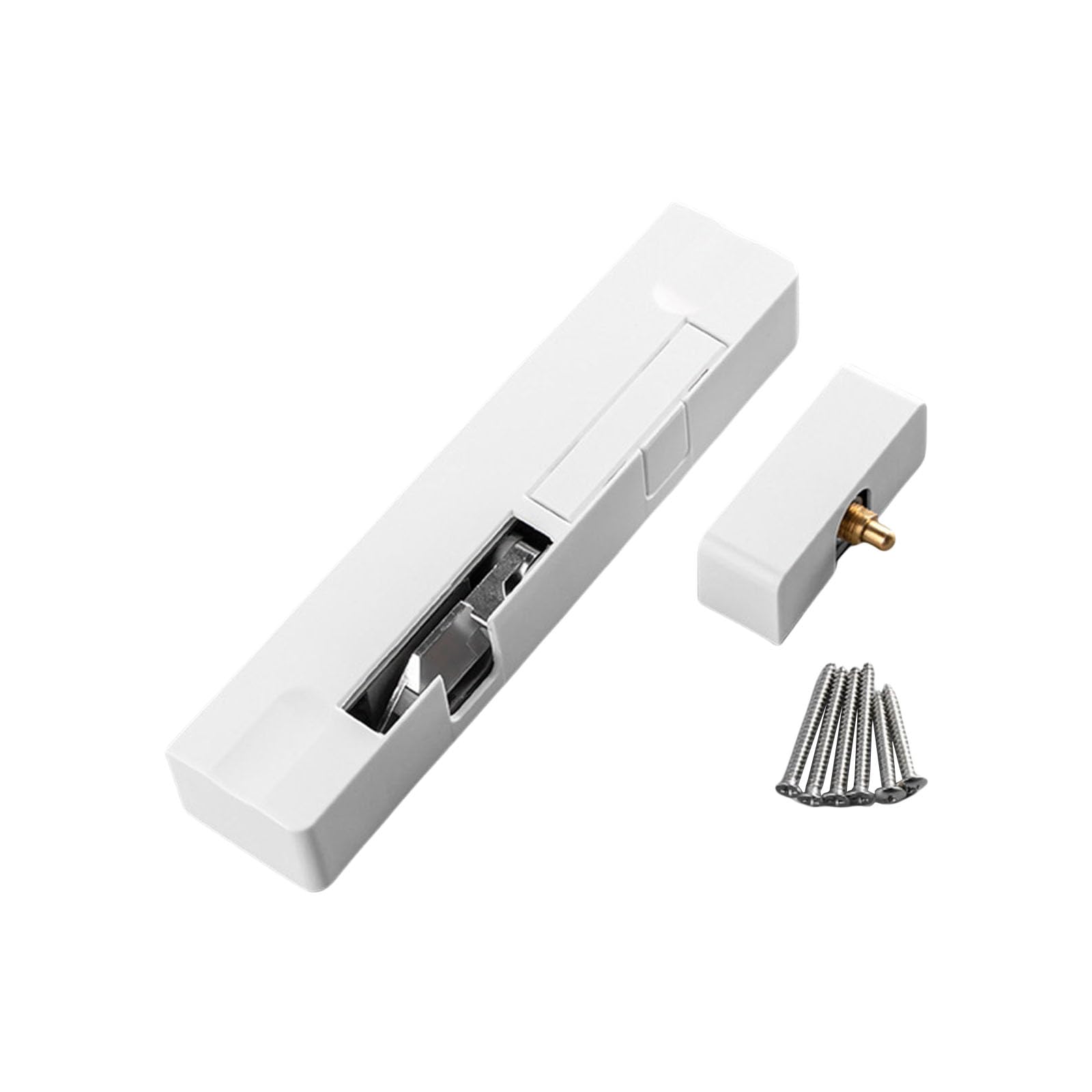 Zhangyezhan White Alloy Arm Righ Multipurpose Quiet Closing Pneumatics Window Closing Easy Installion Designs Home Accessory For Smooth Operations Door Stoppers