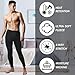 Casuallined 2 Pack Thermal Men Long Underwear Pants Winter Warm Fleece Lined Underwear Bottom Cold Weather Base Layer Legging (Black,Large)