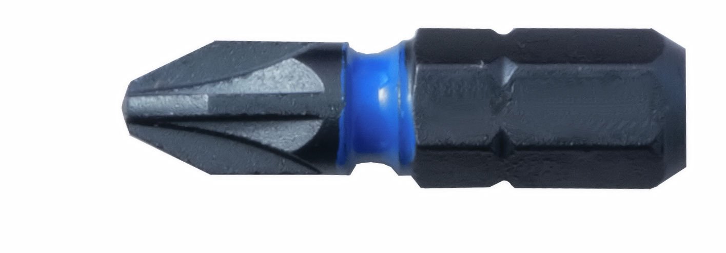 C.k Blue T4560 Pz1d 25 Mm Pz1 Steel Impact Screwdriver Bit - (Pack Of 3)