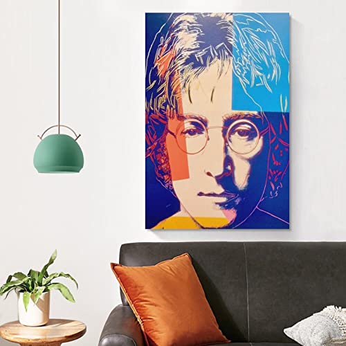 1990 – Poster Andy Warhol John Lennon pour décoration murale, décoration murale, chambre à coucher, bureau, salon… - Les Beatles, Paul McCartney, John Lennon, RIngo Starr, George Harrison 1990 – Poster Andy Warhol John Lennon pour décoration murale, décoration murale, chambre à coucher, bureau, salon… – Image 5
