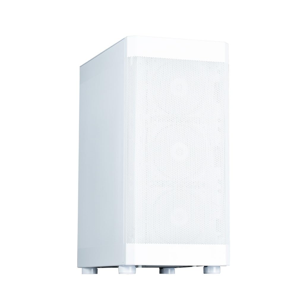 Carcasa Zalman Midi Tower blanca con refrigeración por agua