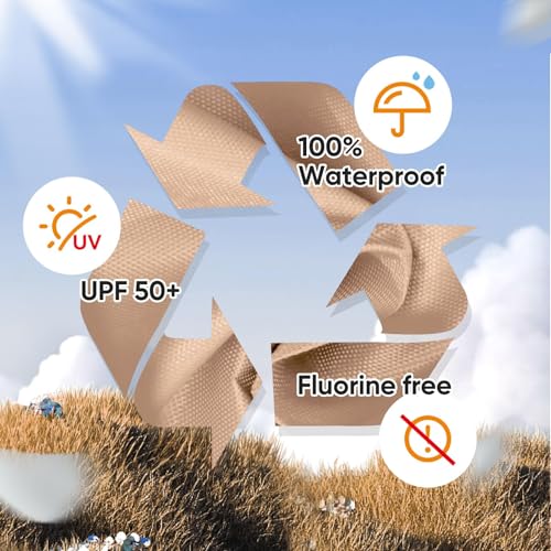 Quictent Pop Up Canopy Tent Waterproof, Easy Up Instant Gazebo Commercial Event Shelter Party Canopies with Sidewalls, Sandbags and Roller Bag (Beige, 10x10ft) - Thumbnail 5