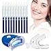 Teeth Whitening Kit, Teeth Whitening Gel, Teeth Whitening Trays, Home Professional Bleaching Kit Light Dental, Reduce Yellow Teeth and Smoke Marks Black Teeth - Reusable