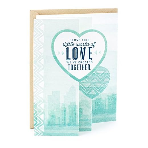 Hallmark Mahogany Romantic Father's Day Card for Husband or Boyfriend (Little World of Love)