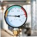 GLEAVI 6sheets Pressure Identification Labels Color-coded Pressure Gauge Stickers Decals for Industrial Use