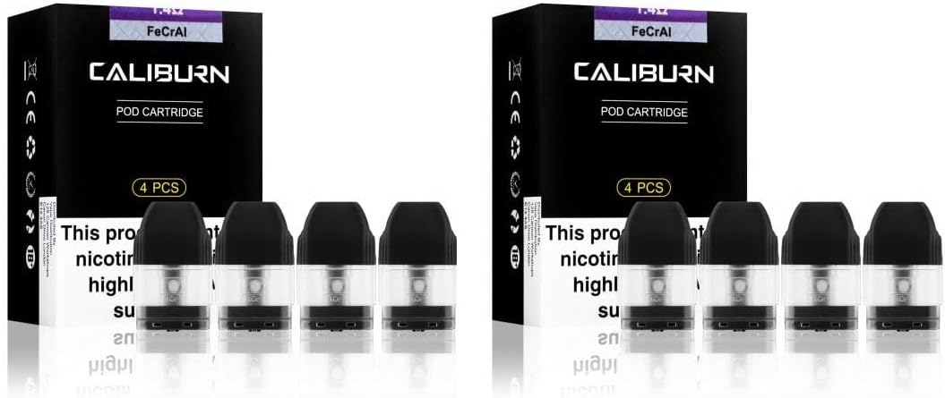 Uwell Caliburn Replacement POD 1.4 ohm 2 Packs No Nicotine