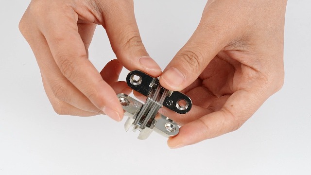 Amazon.com: 180 Degree Zinc Alloy Hidden Hinges Invisible