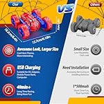 Remote Control Car,RC Cars Boys Toys for 3 4 5 6 7 8 9 10 11 12 Year Old Boy Double Sided 360°Flip 4WD Rechargeable Drift RC Race Car Birthday Gifts Easter Basket Stuffers for Kids Age 3-12 - Image 3