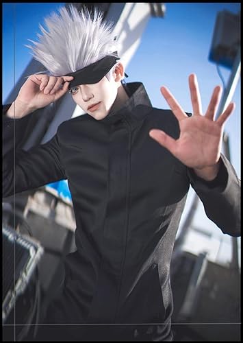 Miniatura 2 de Jujutsu Kaisen Cosplay Gojo Satoru Disfraz de Halloween Fushiguro Megumi Itadori Yuji