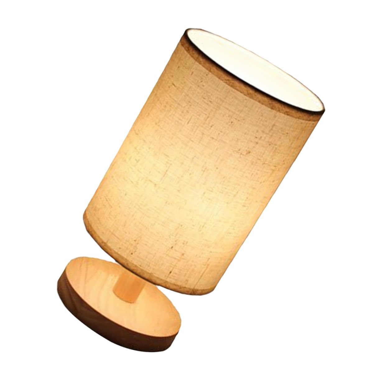 Lámpara Lámpara de Escritorio Lámpara de Mesa Decorativa Luces nocturnas para Tela de Lino Lámpara de Mesa Lámpara de luz Lámpara de Noche para niños Luces de Noche Decorativas Lámpara de Noche Base