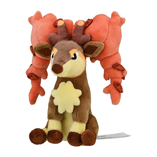 Sawsbuck Automne Peluche #586 : Le cadeau Pokémon idéal de 15,2 cm pour tous les passionnés.