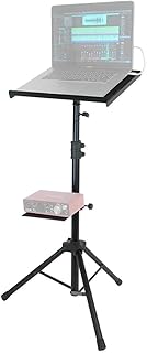 RLS68 Dual-Tray Laptop/Tablet Stand, Adjustable Height 30...