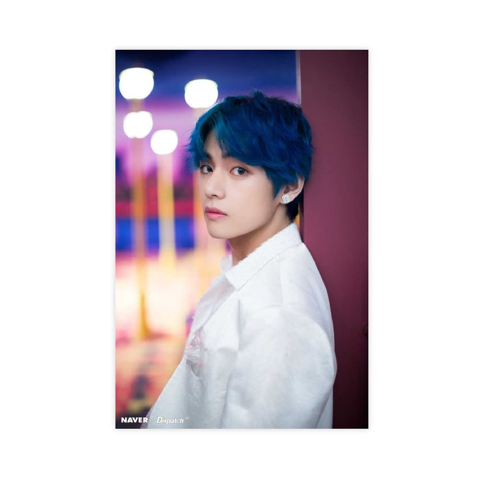 BTS Taehyung Poster 20x30cm - Leinwand Druck Für Wohnzimmer & Zimmer