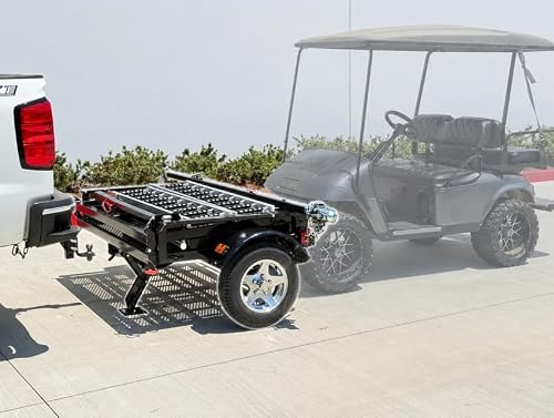Folding Golf Cart Trailer Ramps, Pair