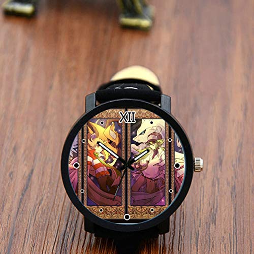 Preisvergleich Produktbild LINJIA Pokemon Uhr Koreanische Version des Kreativen Männlichen Und Weiblichen Studentengeschenkgeburtstagsgeschenks Der Großen Uhr Der Pokemon-männer