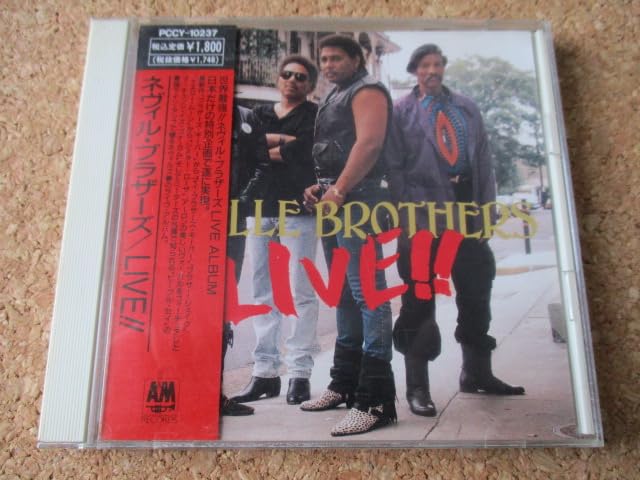 Amazon.co.jp: The Neville Brothers/Live ザネヴィルブラザーズ