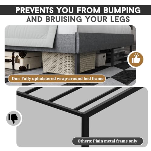Full-Bed-Frame-with-Linen-Upholstered-Headboard-Metal-Platform-Bed-Frame-Full-Size-with-14-Underbed-Storage-Metal-Slats-Support-Noise-Free-No-Box-Spring-Needed-Easy-Assembly-Grey