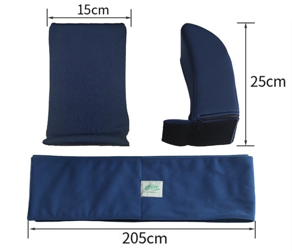 Rollstuhl Kopfstütze Nackenstütze Bequeme Sitzrückenkissen Kissen Adjustable Polster für Erwachsene Tragbare Universal-Rollstuhl-Zubehör