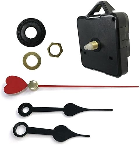 Miniatura 1 de Mecanismo de movimiento de reloj de cuarzo de eje largo DIY Kit de motor de reloj de cuarzo con punteros Kit de reloj de cuarzo DIY Accesorios Reloj