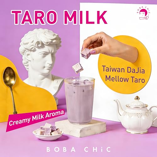Té en polvo sabor taro 1.1 libra miniatura 3
