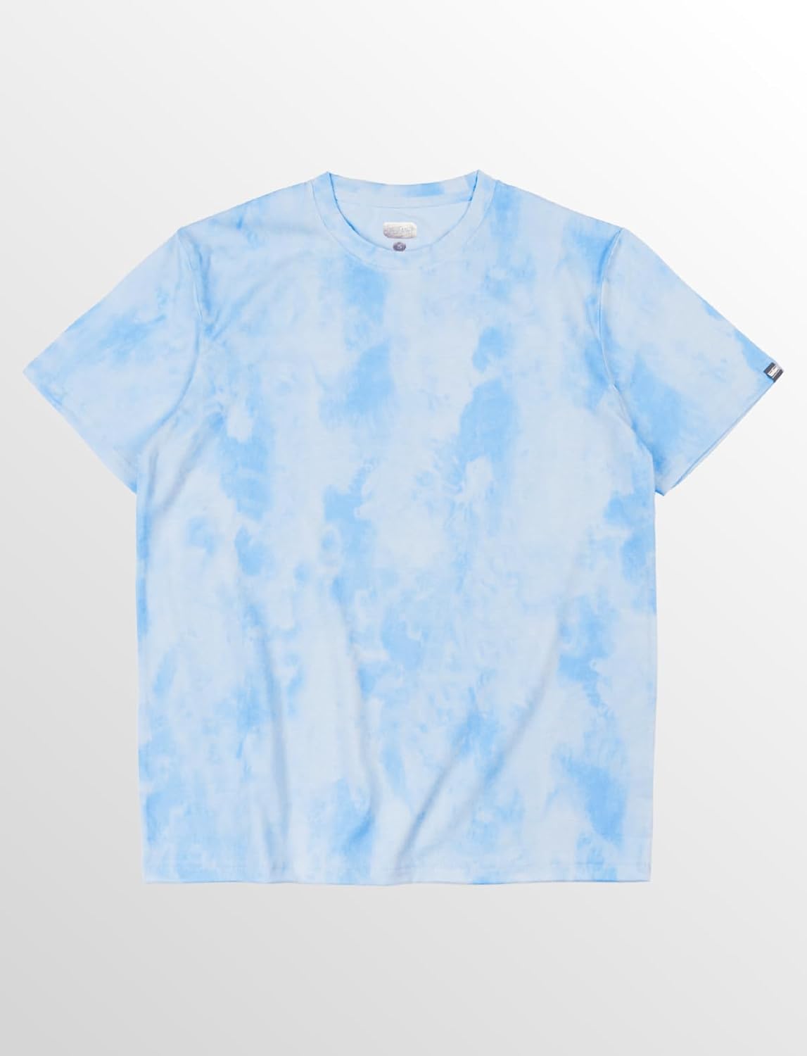 Mens Crew Neck T Shirts - Lightweight Short Sleeve Fresh Fashion Print Hipster T-Shirt Tie-Dye - Image 6