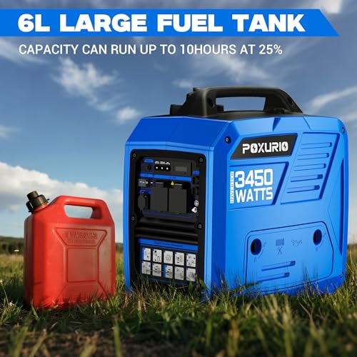 Portable Dual Fuel Silent Inverter Generator