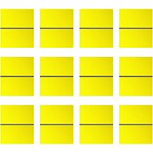 Laser Engraving Blank ABS Double Color Plastic Sheet Yellow
