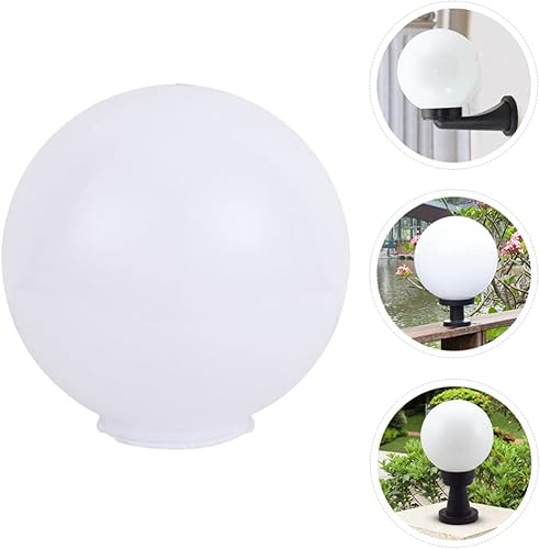 Miniatura 5 de Pantalla de lámpara de globo de poste de globo, globos de repuesto de accesorios de luz, reemplazo de globo de ventilador de techo, cubierta de luz