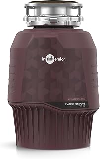 Evolution Plus 750 EC Food Waste Disposal Unit for Sink with Air Switch - Kitchen Sink Accessories and Gadgets - 20.9 x 20.9 x 31.2 cm