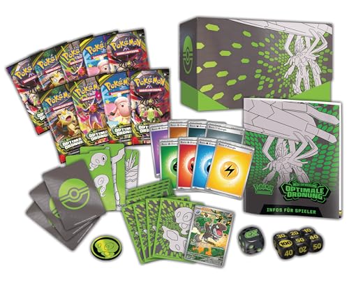 Pokémon-Sammelkartenspiel: Top-Trainer-Box Mega-Entwicklung – Optimale Ordnung (1 Vollbild-Promokarte, 9 Boosterpacks & Premium-Zubehör) – Ansicht 5