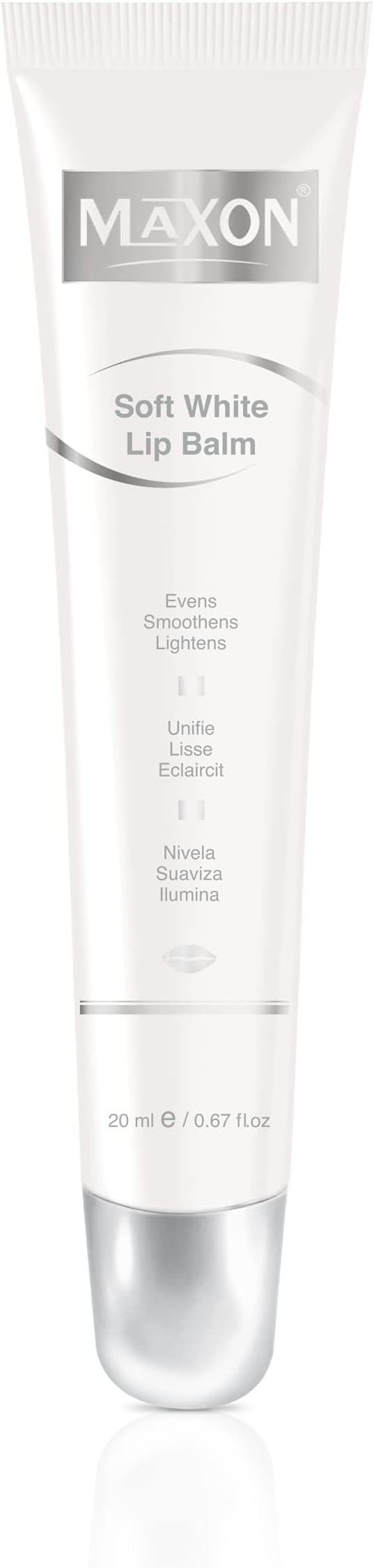 Soft White Lip Balm Without Pigmentation For Soft & Pink Lips | Nourishes & Protects Lips | Non-greasy Lip Moisturizer for Naturally Tinted Lip | 20mL
