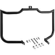 Wsays Front Crash Bar Engine Guard Flat-Sharp Angle 1.25" Diameter Compatible with Honda VT750 Shadow AERO 2004-2025, Fit Phantom 2010-2025, Fit Spirit C2 Shaft Drive 2007-2014, Black