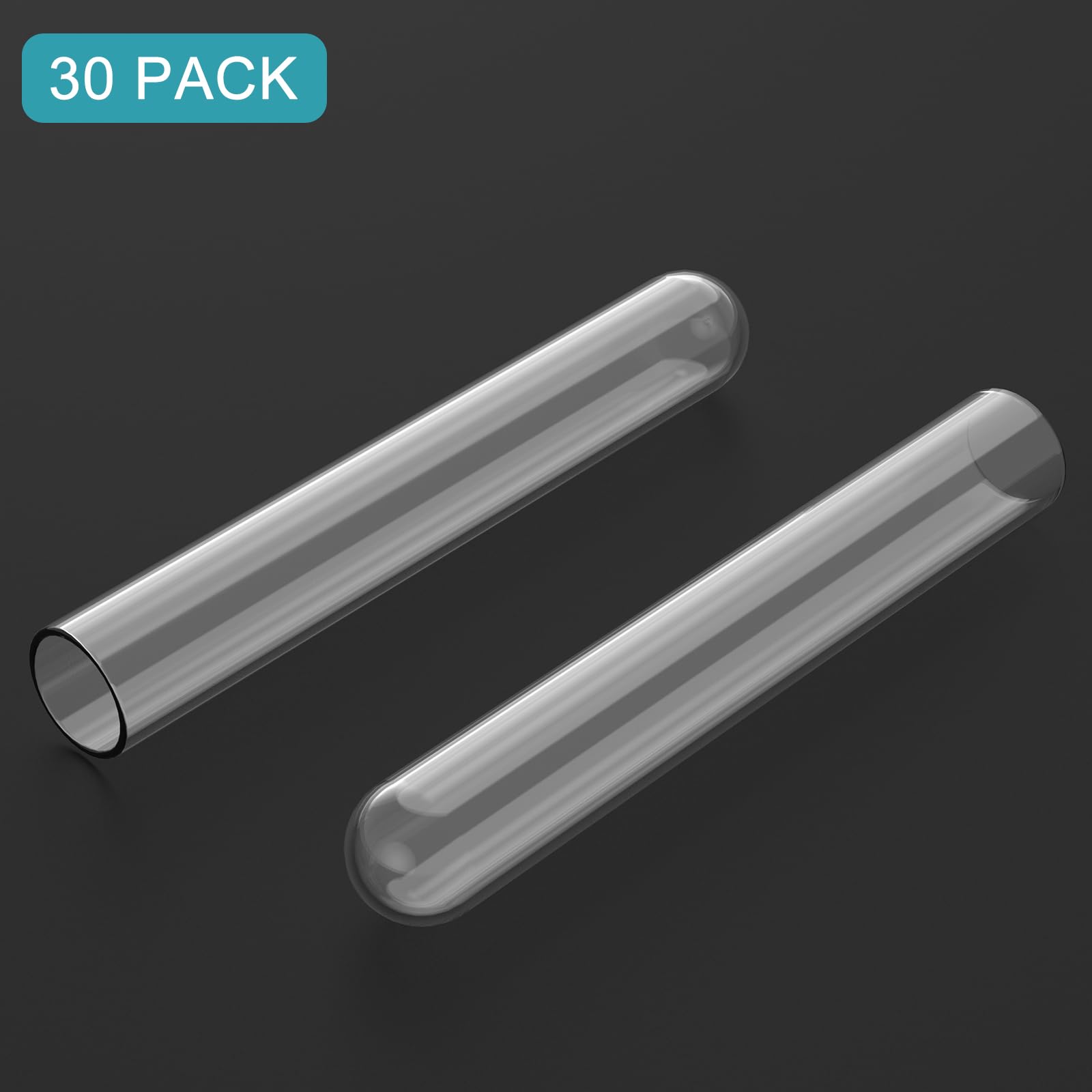 Borosilicate Glass Test Tubes - Pack of 30 -6