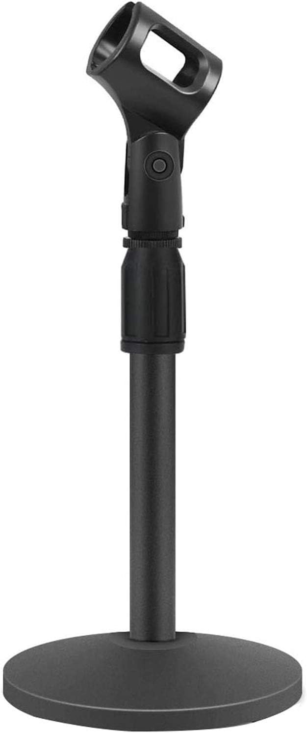 Desktop Microphone Stand, Upgraded Adjustable Table Mic Stand with Non-Slip Metal Base for Blue Yeti Snowball Spark & Other Microphone Desktop Microphone Stand, Upgraded Adjustable Table Mic Stand with Non-Slip Metal Base for Blue Yeti Snowball Spark & Other Microphone