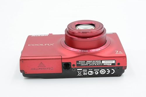 Miniatura 7 de Nikon COOLPIX S6100 Cámara digital de 16 MP con lente de zoom óptico NIKKOR de 7x de gran angular y LCD táctil de 3 pulgadas (Rojo)