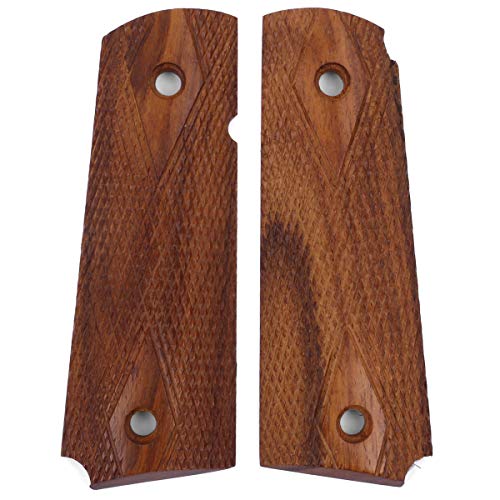 Epic Militaria Poignées De Pistolet en Bois Colt M1911