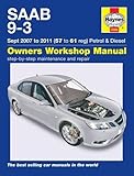 Saab 9-3 Petrol & Diesel Service and Repair Manual: 07-11 (Haynes Service and Repair Manuals) by M....