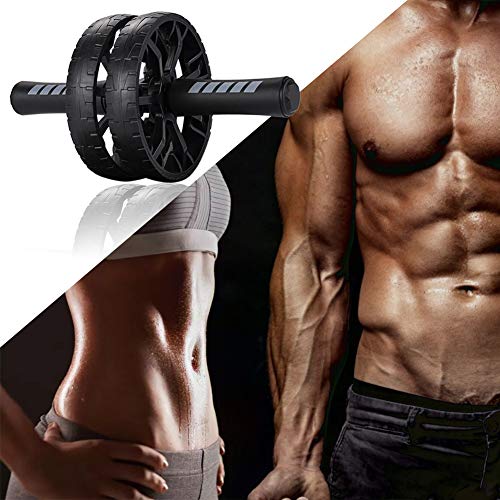 KISSBELLY Ab Roller Exercise Wheel with Thick Knee Pad, Abdominal Core Abs Roller Wheel Gym Tool for Fitness Strength Workout - Image 6