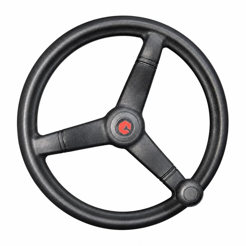 MALHOTRA MODIFIER Heavy Duty Steering Wheel for Tractors Black - Image 1