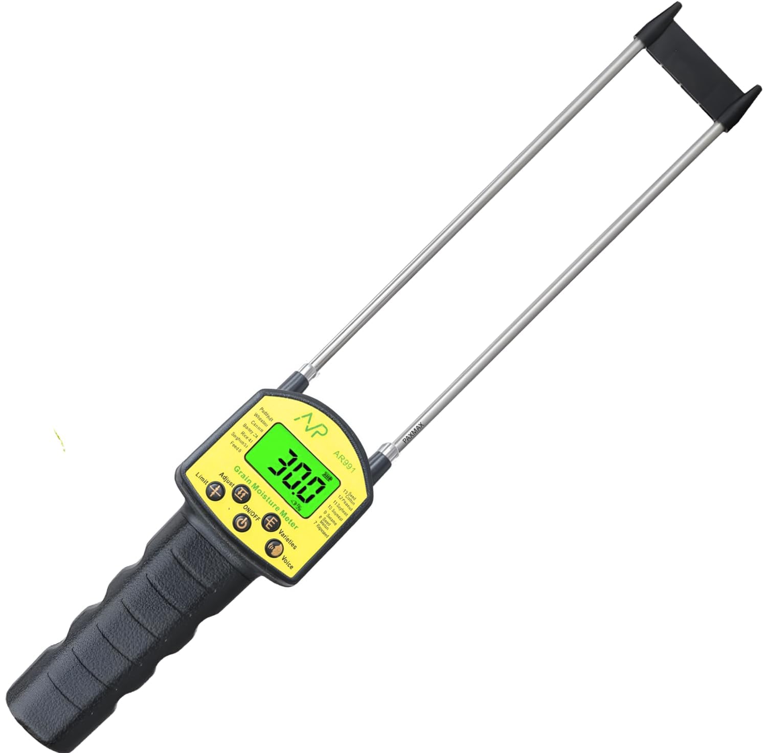 PAXMAX Smart Sensor AR991 Digital Grain Moisture Meter Smart Sensor Use For Corn,Wheat,Rice,Soyabean,Wheat-image-18