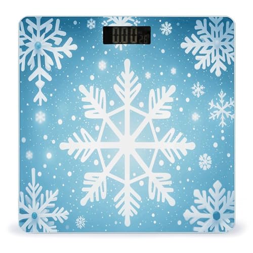 Báscula digital de baño precisa con pantalla grande miniatura 1