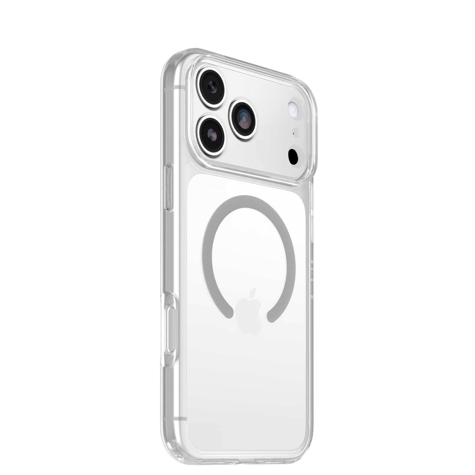 OtterBox Custodia per iPhone 17 Pro Max Lumen, trasparente | Custodia minimalista per iPhone, design opaco trasparente, magneti integrati per MagSafe, protezione dalle cadute
