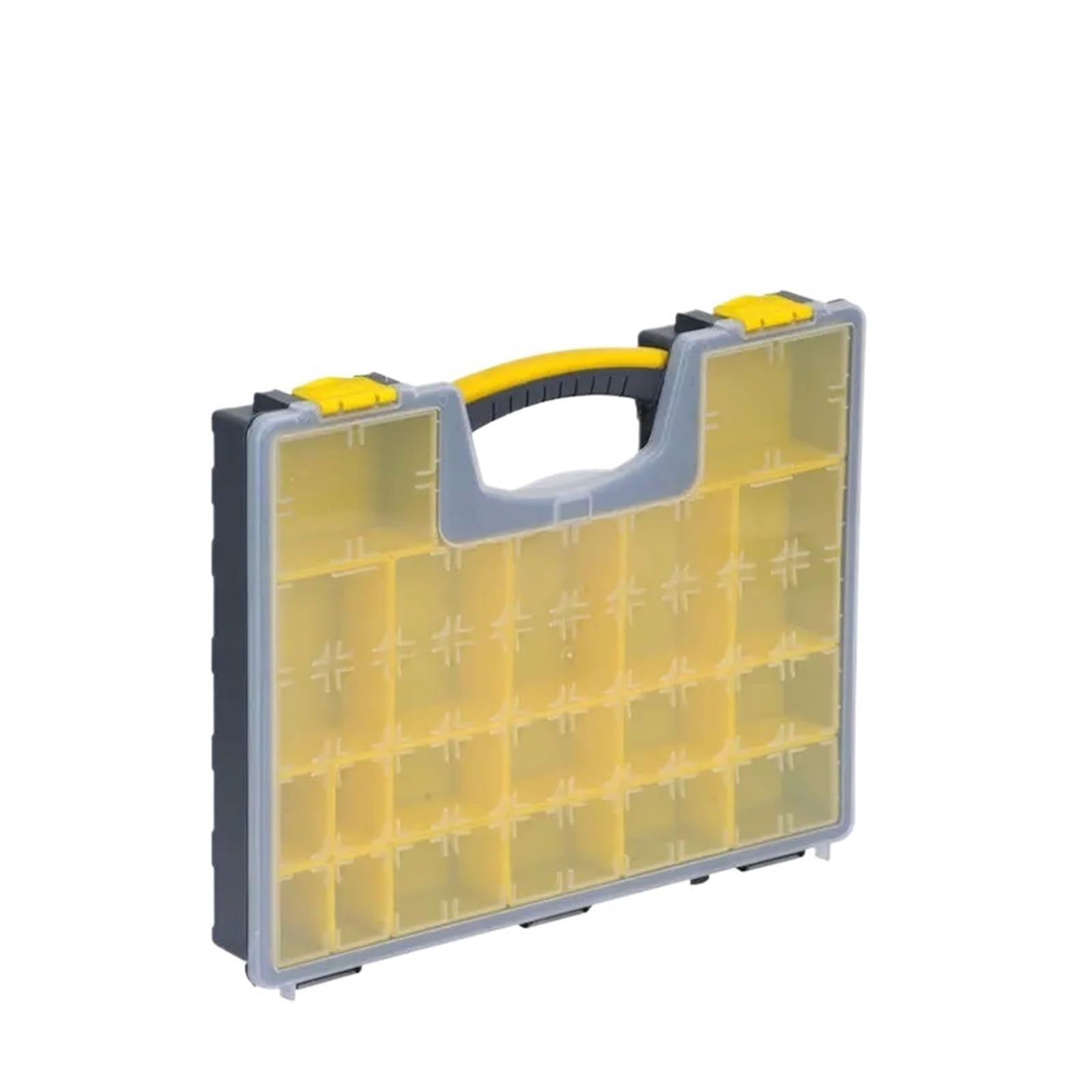 EMHSJSYVB Hardware Household Plastic Portable Toolbox Hydraulic Electrical Parts Box Finishing Storage Tools(16.5-inch)
