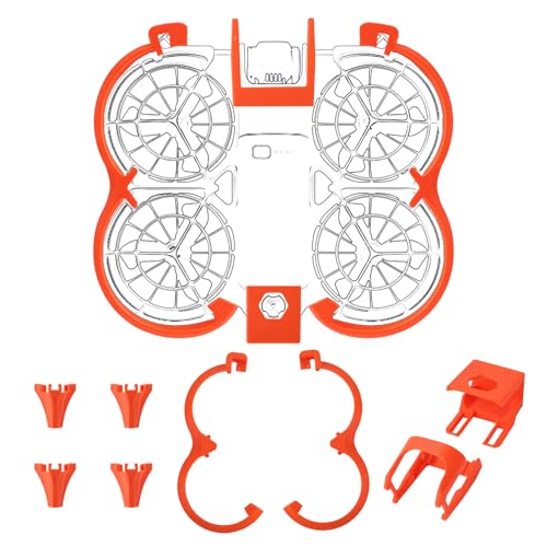 Propeller Guard for DJI Neo 2, Anti-Collision Protective Bumper Protective Cover Ring Impact Protectors Accessory Set for DJI Neo 2 Tool-Free Install