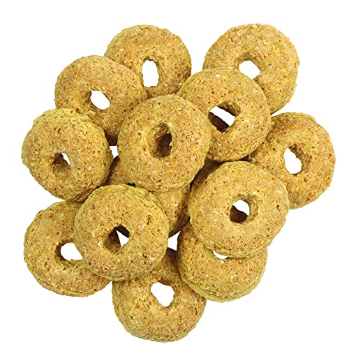 Schecker Hundeleckerli - Ringe mit Banane - Hundekekse kross gebacken 1,5 kg