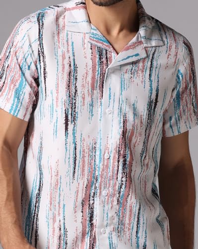 Image of DHRUVI TRENDZ Men Lycra Co-Ord Set