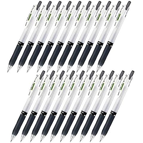 Zebra sarasa Mark on Gel ink 0.4mm ballpoint pens ink color (Black) pack of 20 Cover