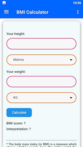 Health Calculator