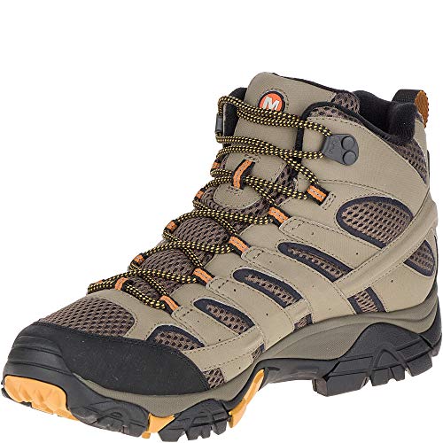 Image of Merrell Men's Moab 2 Mid Gtx Hiking Boot, Walnut, 12.5